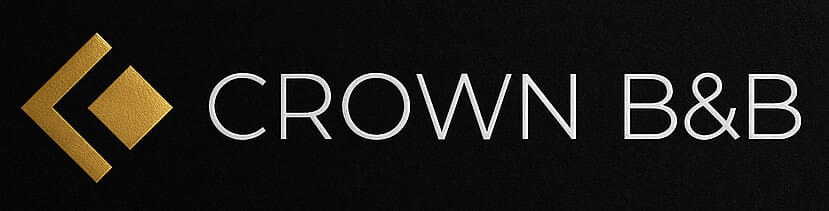 crown bnb black logo